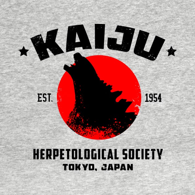 Kaiju Lepidopterist Society (Light Print) by Nerdology